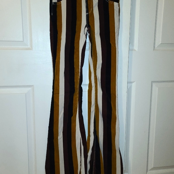Free People Striped Corduroy - Picture 1 of 5